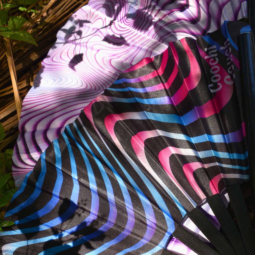 Double-Sided Festival Fan